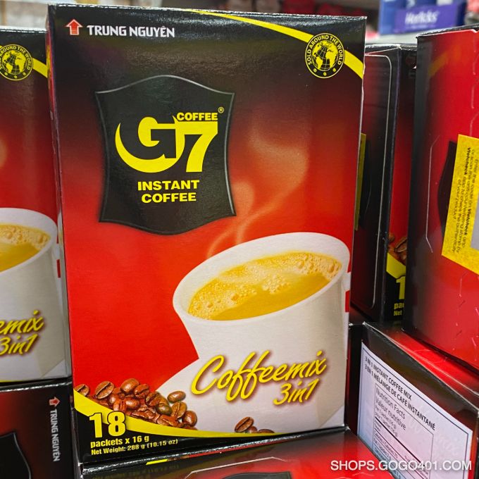 G7 即冲咖啡 G7 Instant Coffee 3in1 2 pack of 18x16g 福耀 Winco