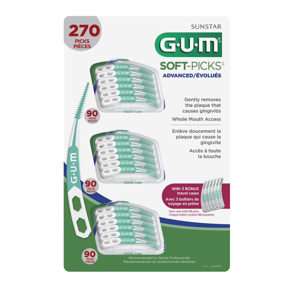 GUM Soft Picks Advanced 270 pack