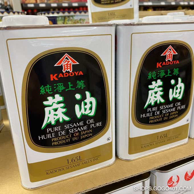 八角純正上等麻油 Kadoya Pure Sesame Oil 1.65L 福耀 Winco