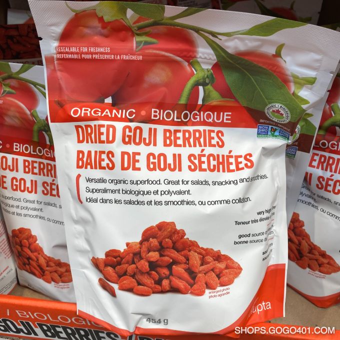 Organic Dried Goji Berries 454g