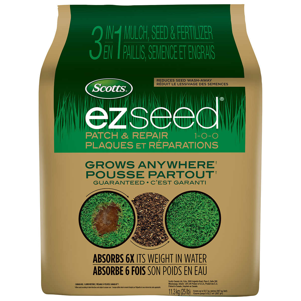 Scotts Ezseed Patch and Repair Grass Seed Mix 11.3kg