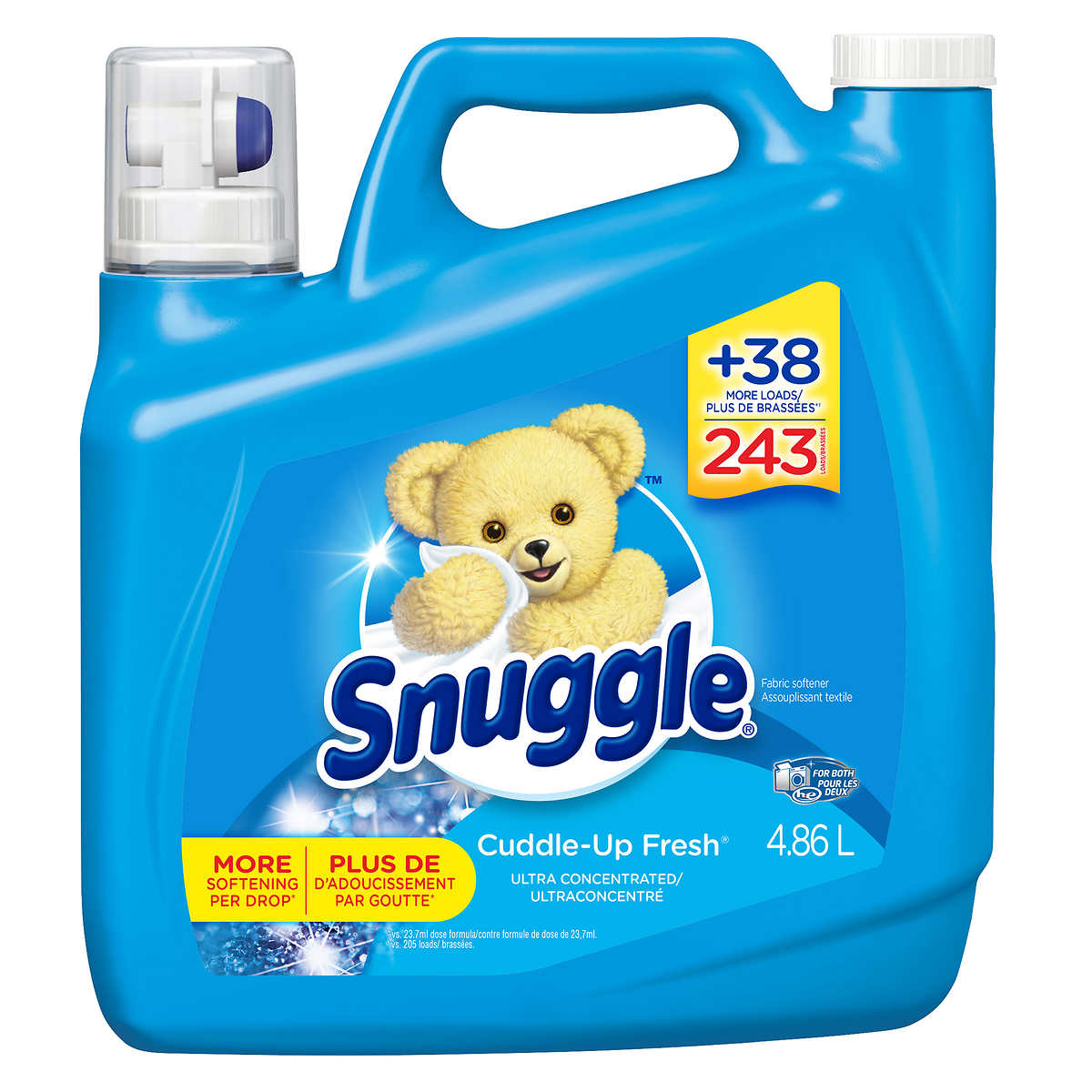 Snuggle Liquid Fabric Softener 243 washloads