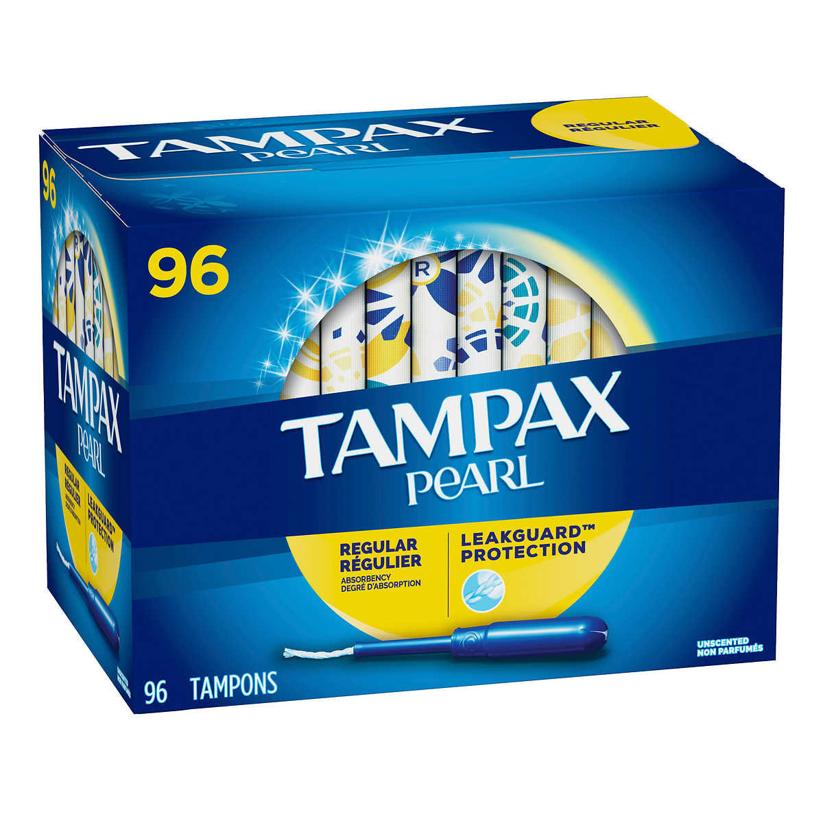 Tampax Pearl Tampons Regular 96 pack