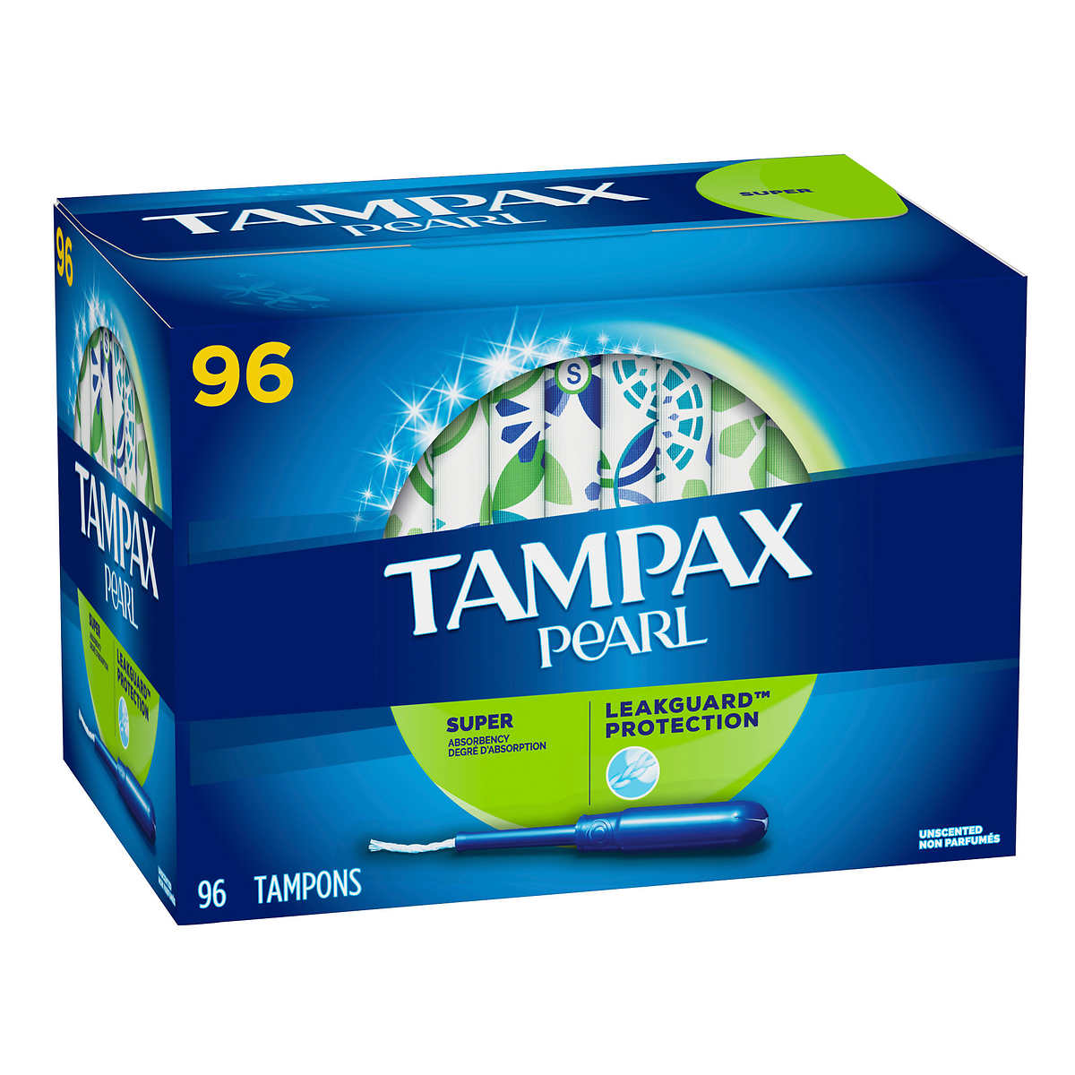 Tampax Pearl Tampons Super 96 pack