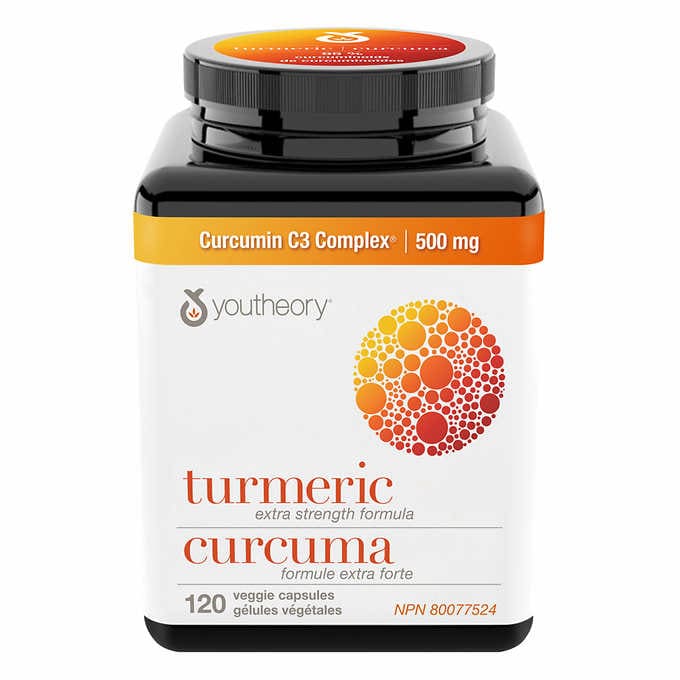 Youtheory Turmeric 120 Veggie Capsules