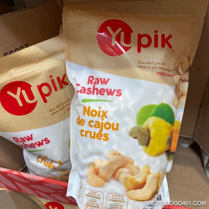 Yupik Raw Cashews 1kg