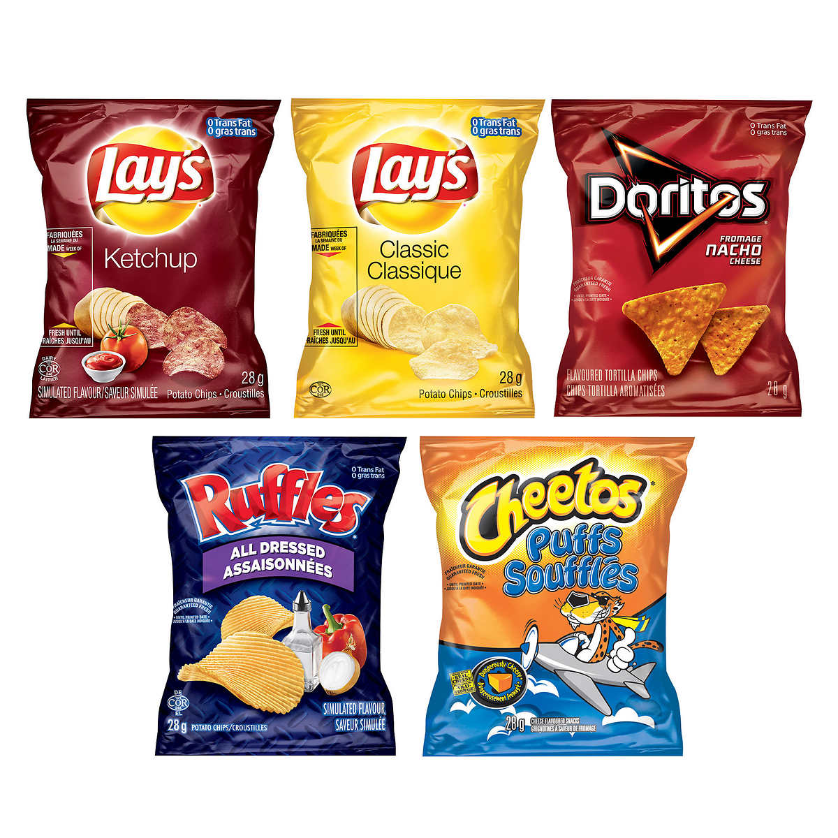 Frito-Lay Lunch Variety Chips, 50 × 28 g - Shops at GOGO401